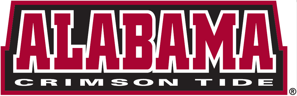 Alabama Crimson Tide 2001-Pres Wordmark Logo v2 diy iron on heat transfer